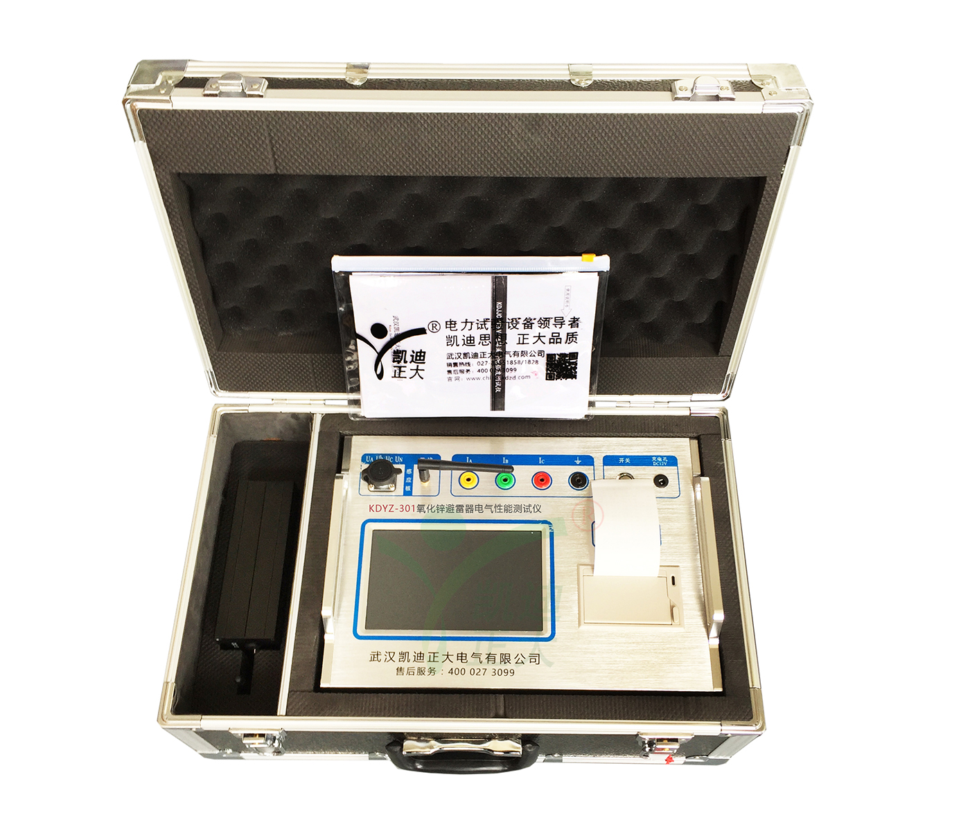 随州KDYZ-301氧化锌避雷器带电电气特性测试仪